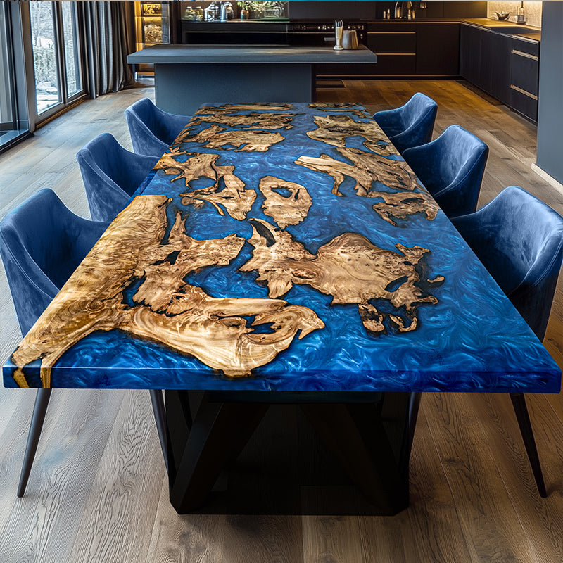 How much does an epoxy resin table cost?