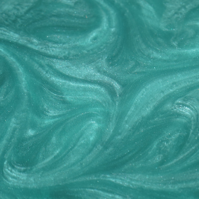 Elite Custom Peacock Blue Epoxy River Walnut Dining Table ECT-61