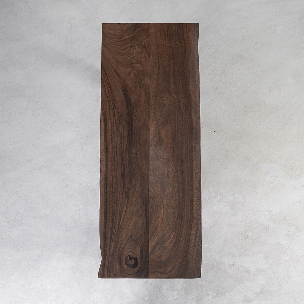 Elite Custom Black Walnut Soild Wood Slab Dining Table EWT20