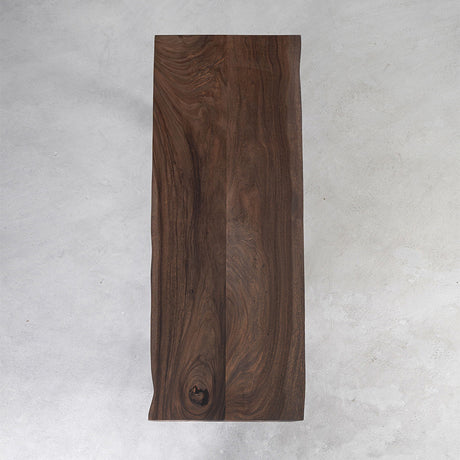 Elite Custom Black Walnut Soild Wood Slab Dining Table EWT20