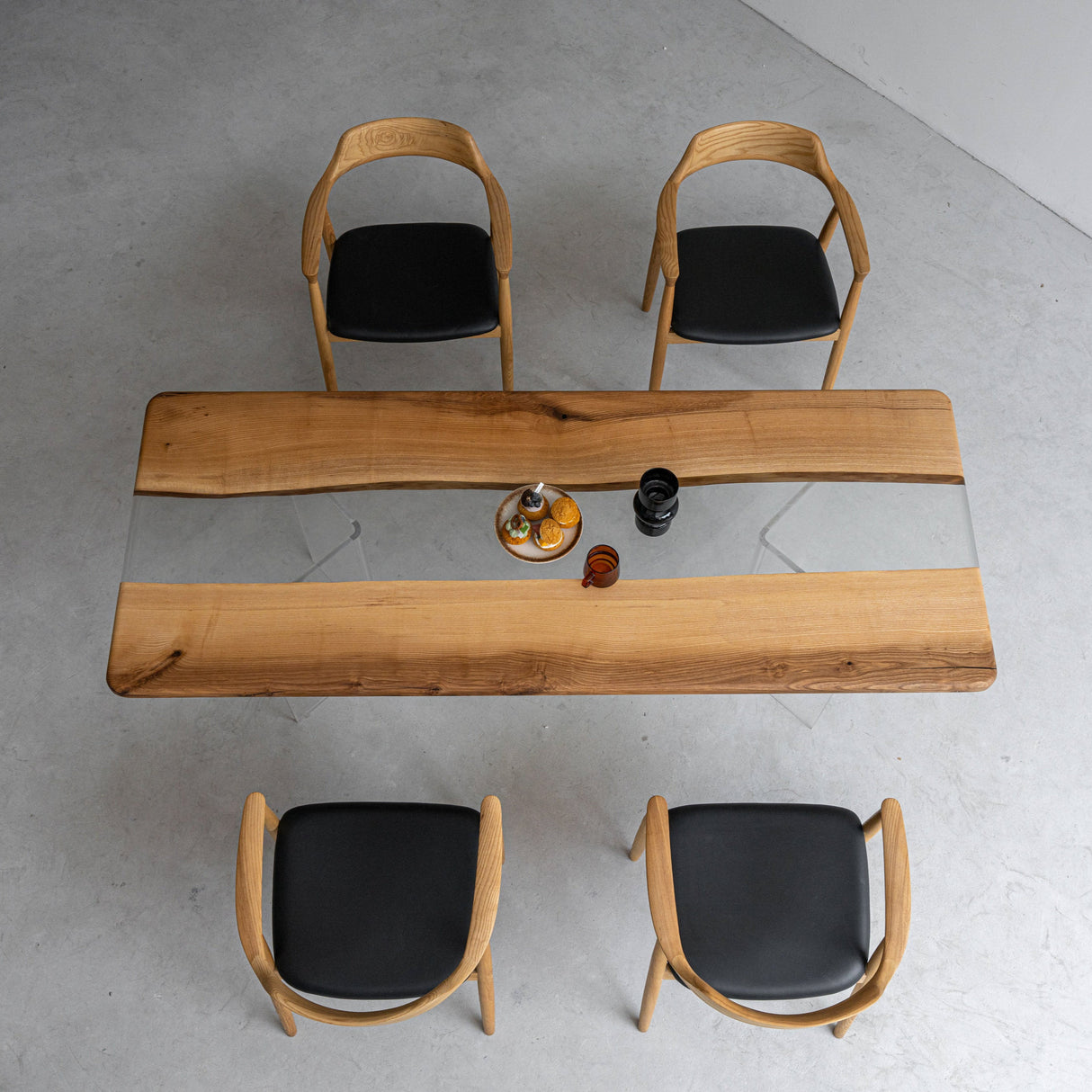 Ash Epoxy Handmade Table