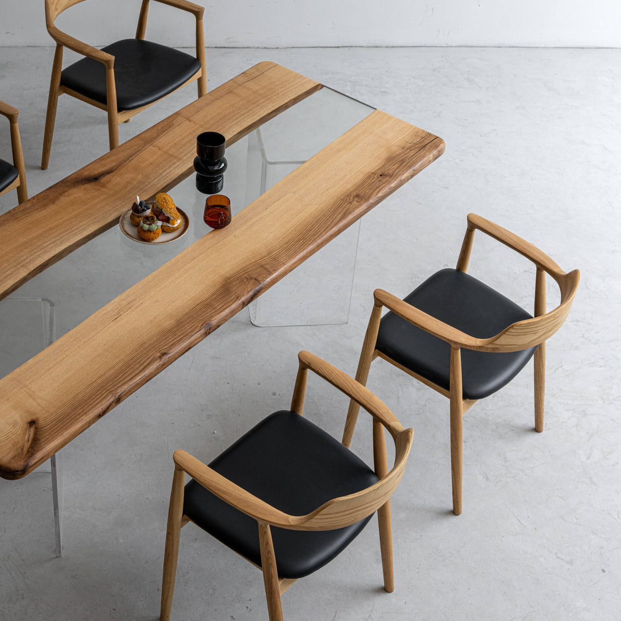 Elite Ash Epoxy Handmade Table