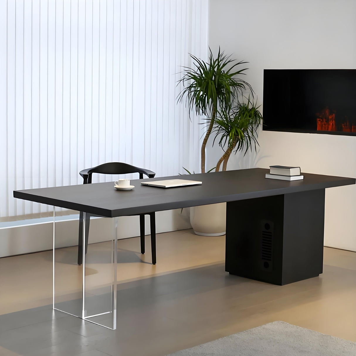 Acrylic Table Legs T - Shape One - pair ETL - 27 - Elitecustomtable