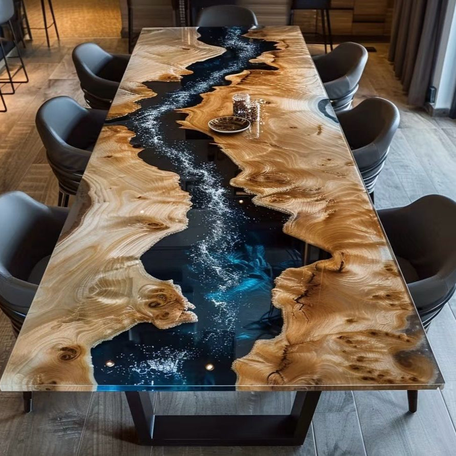 Epoxy Resin Dining Table