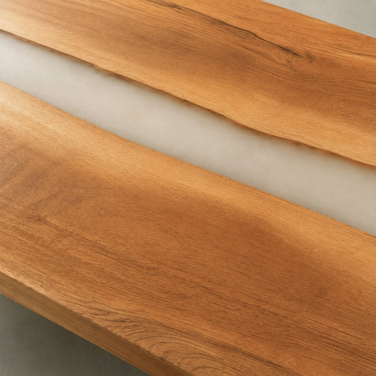 Elite Custom Clear Epoxy Walnut Kitchen Countertop ECT-27 - Elitecustomtable
