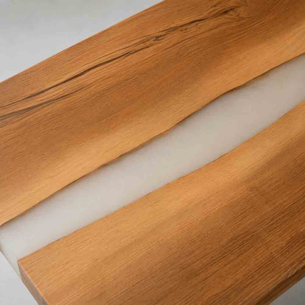 Elite Custom Clear Epoxy Walnut Kitchen Countertop ECT-27 - Elitecustomtable