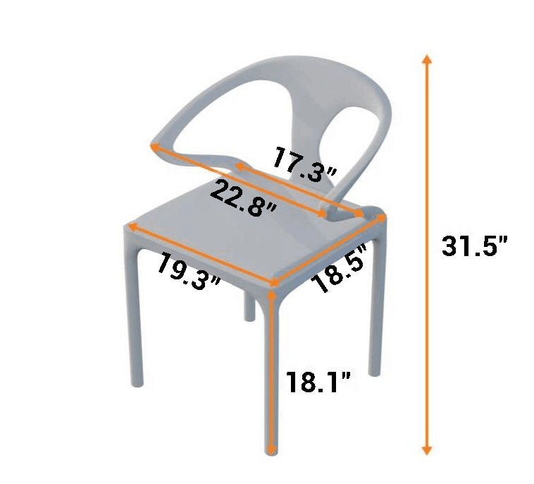 Elite Walnut Epoxy Accent Chair – ECC - 01 - Elitecustomtable