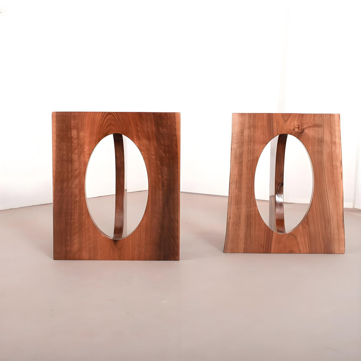 Wood Epoxy Table Legs/Table Base One - Pair ETL - 23 - Elitecustomtable