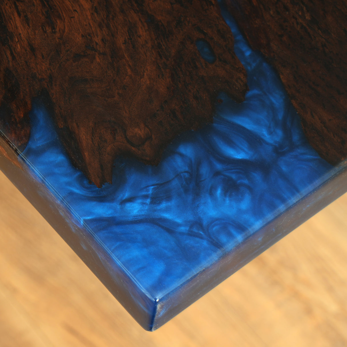 Elite Custom Black Walnut Resin Conference & Dining Table ECT-87