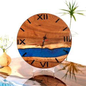 Walnut Wood Clock