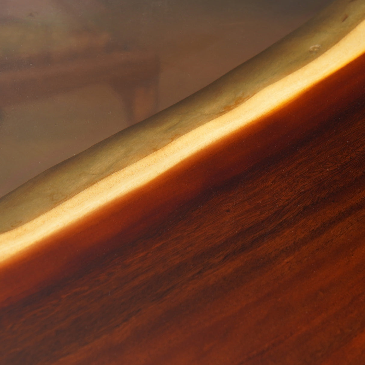 Elite Custom Walnut Wood Conference Epoxy Resin Table ECT-84