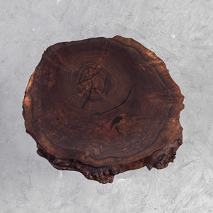Elite Custom Live Edge Black Walnut Coffee Table with Epoxy Fills EWT-30