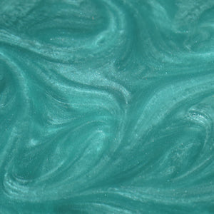 Elite Custom Peacock Blue Epoxy River Walnut Dining Table ECT-61