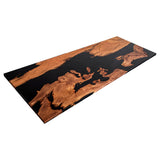 Elite Olive Wood & Black Resin River - Style Dining & Conference Table ECT-213
