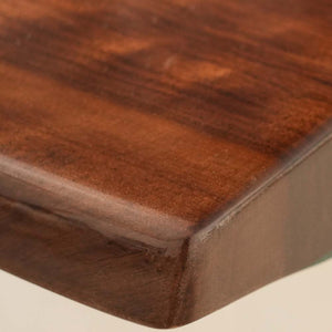 Elite Black Walnut Wood with Mint Green Epoxy Resin Dining Table ECT-178