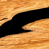 Elite Olive Wood & Black Resin Conference & Office & Dining Table ECT-203