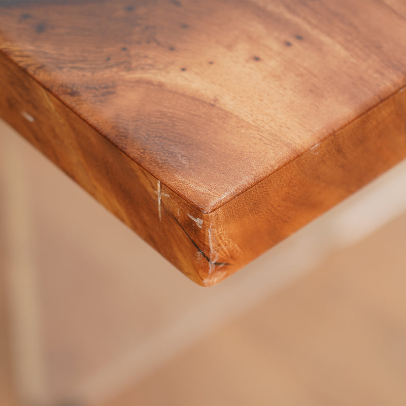 Custom Olive Wood Epoxy Resin River Dining  Table