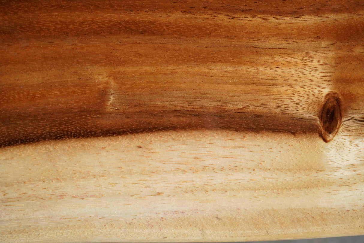 In-Stock Walnut Live Edge Blue Epoxy Resin Dining Table 40" × 84"