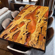 ECT-231 epoxy wood dining table 