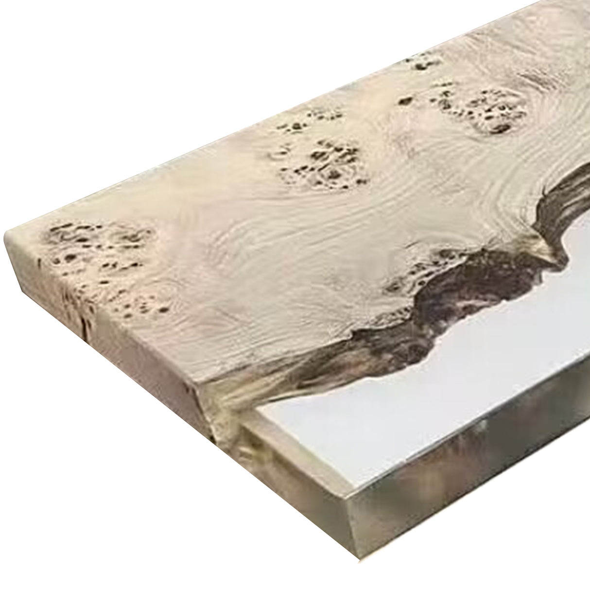 Custom Clear Epoxy Counter and Bar Table ECT-26