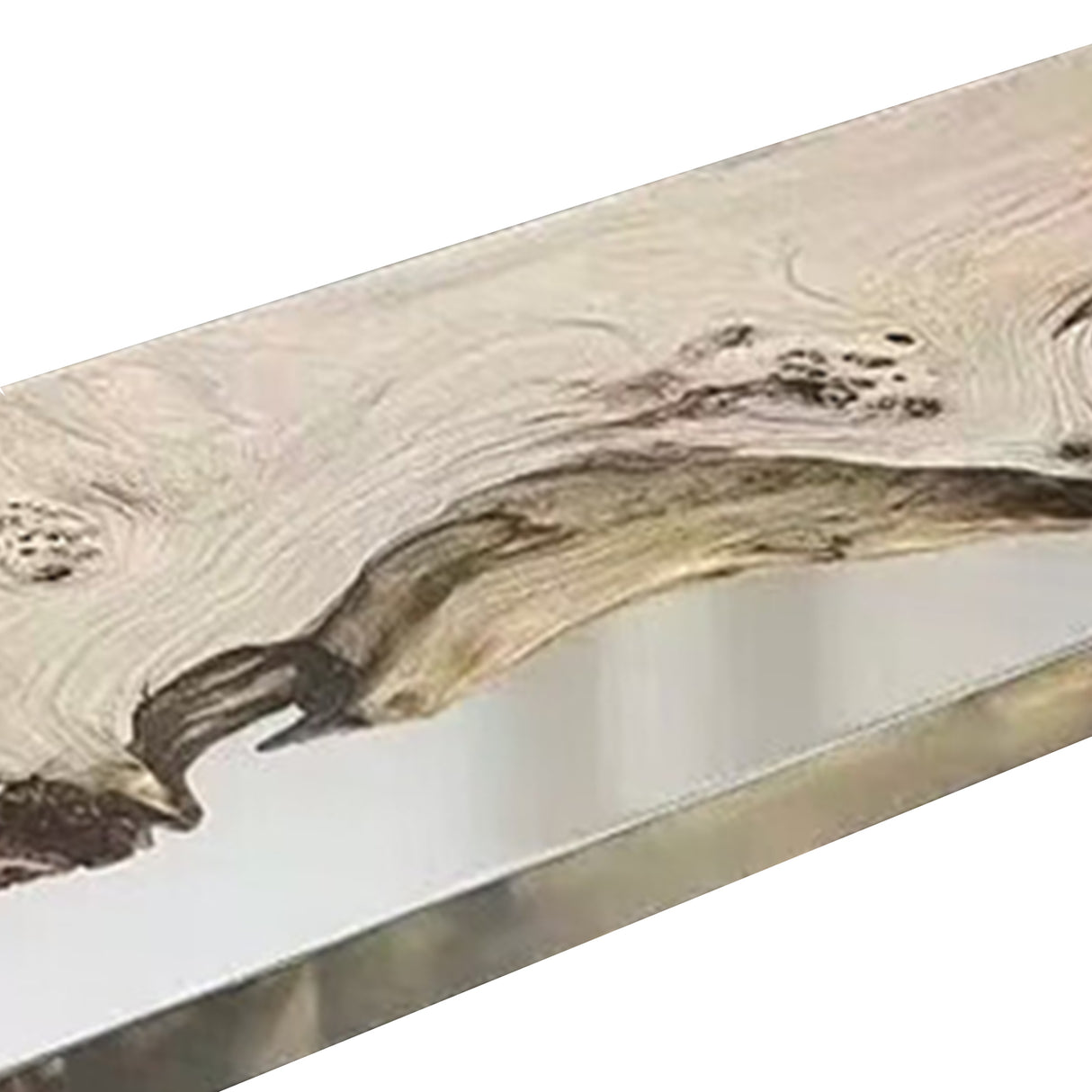 Custom Clear Epoxy Counter and Bar Table ECT-26