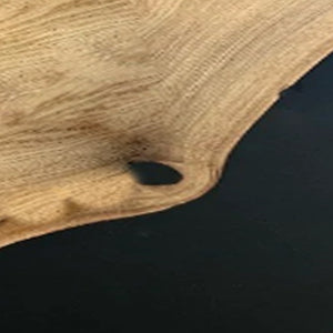Custom Elite Olive Wood Black Epoxy Resin Coffee Table ECT-29