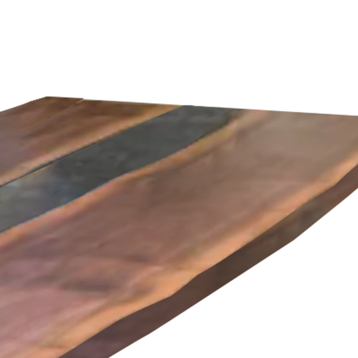Elite Custom Walnut Wood Live Edge Walnut Black Epoxy Conference Table ECT-52