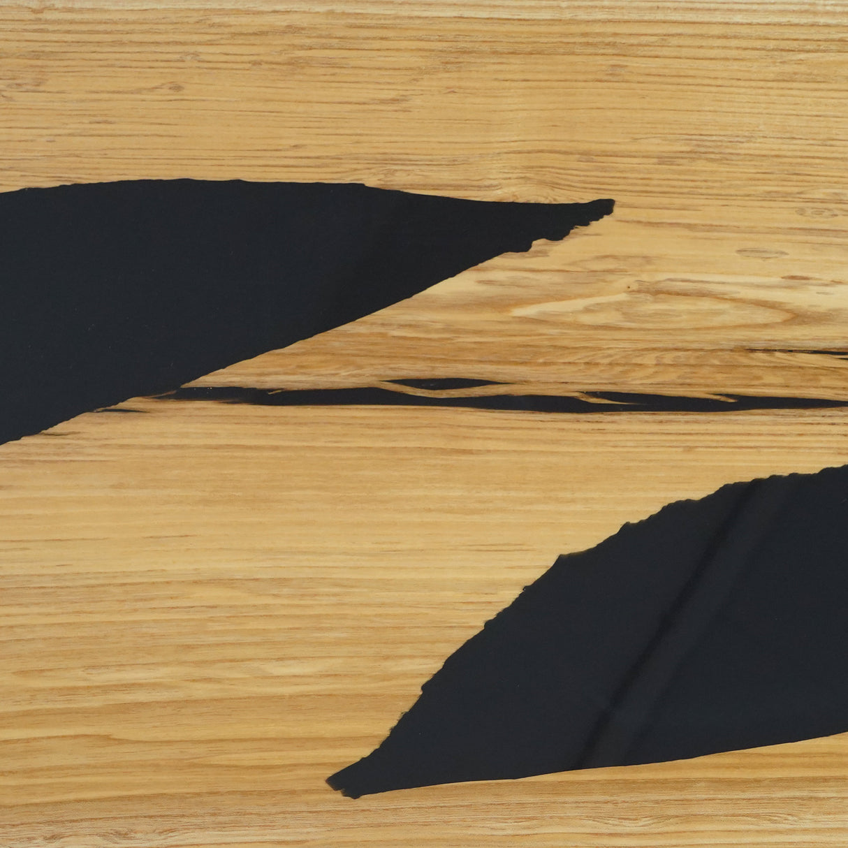 Elite Custom Ash Wood and Black Resin Conference & Office Table ECT-85
