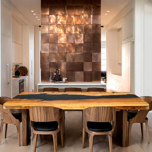 ECT-95 black epoxy coffee table