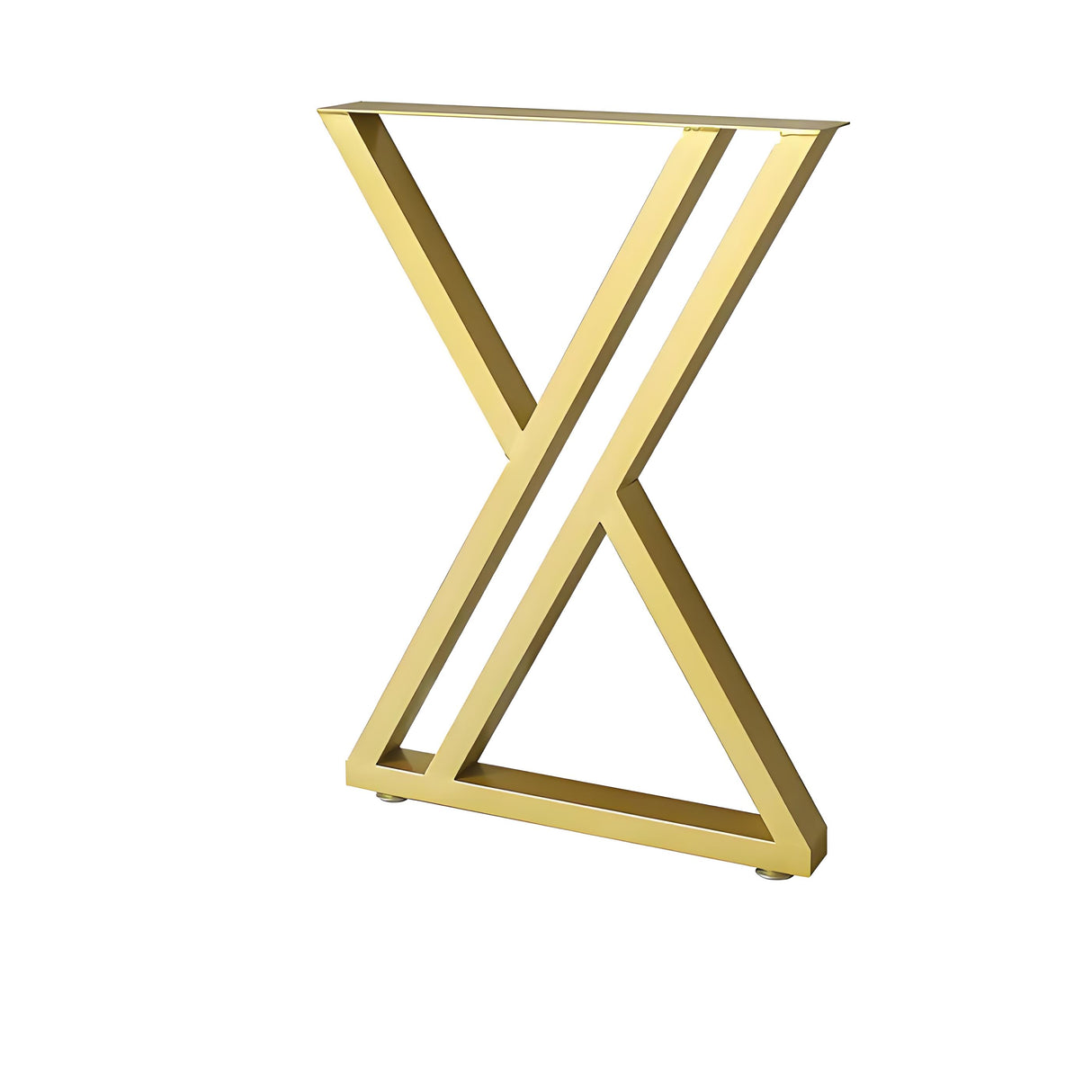 Gold Metal Table Legs Y-shape Heavy-Duty One Pair ETL-06