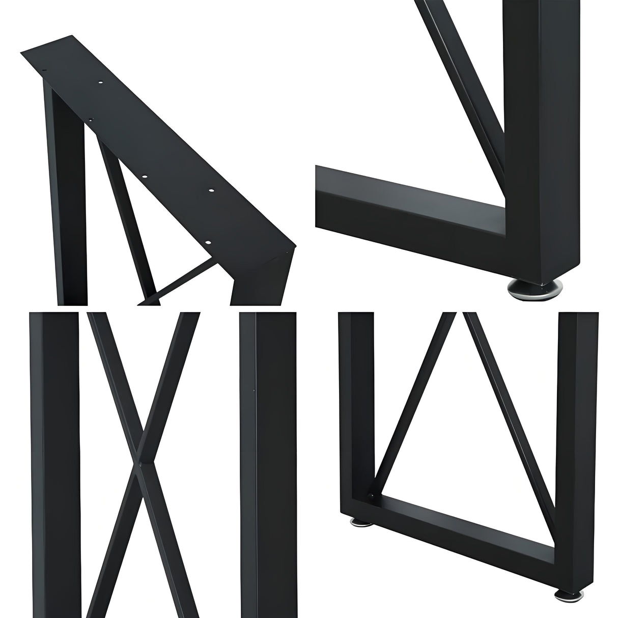 Heavy Duty Metal Square Tube Coffee Table Legs ETL-14