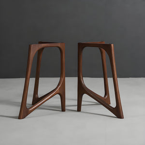 Brown Wood Table Legs Butterfly One-pair ETL-18