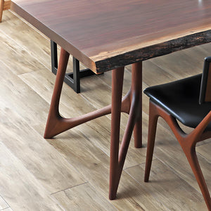 Brown Wood Table Legs Butterfly One-pair ETL-18