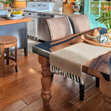 Amish-Crafted Solid Wood Farmhouse Table Legs – Handmade Durability ETL-22