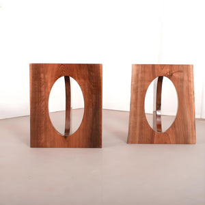 Wood Epoxy Table Legs/Table Base One-Pair ETL-23