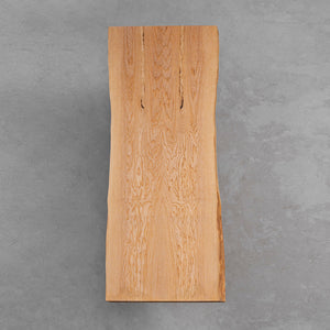 Elite Custom Ash Wood Slab Dining Table