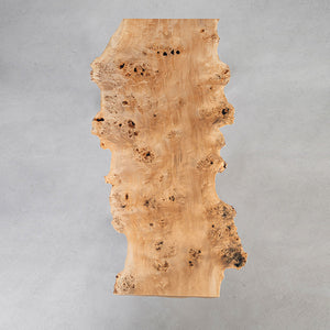 Elite Custom Poplar Dining Table with Live Edge EWT27
