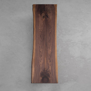 Elite Custom Black Walnut Soild Wood Slab Dining Table