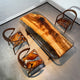Golden Camphor Epoxy Tables