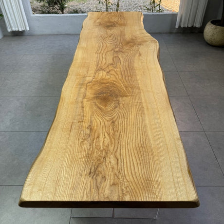  Live Edge Ash Wood Tables