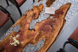 Elite Olive Ice Crystal Table 78.74"L×35.43"W
