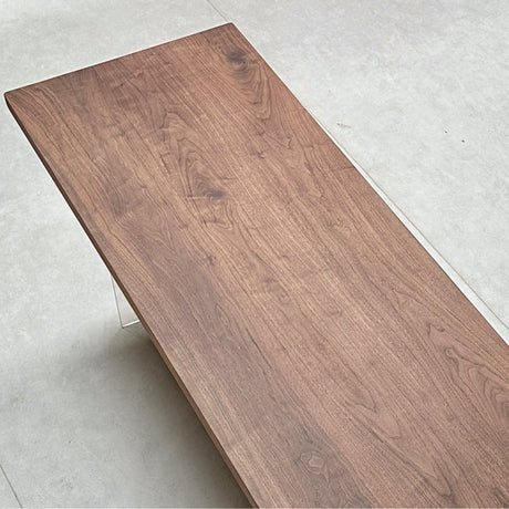 Elite Solid Walnut Wood Table 94.49"L×35.43"W