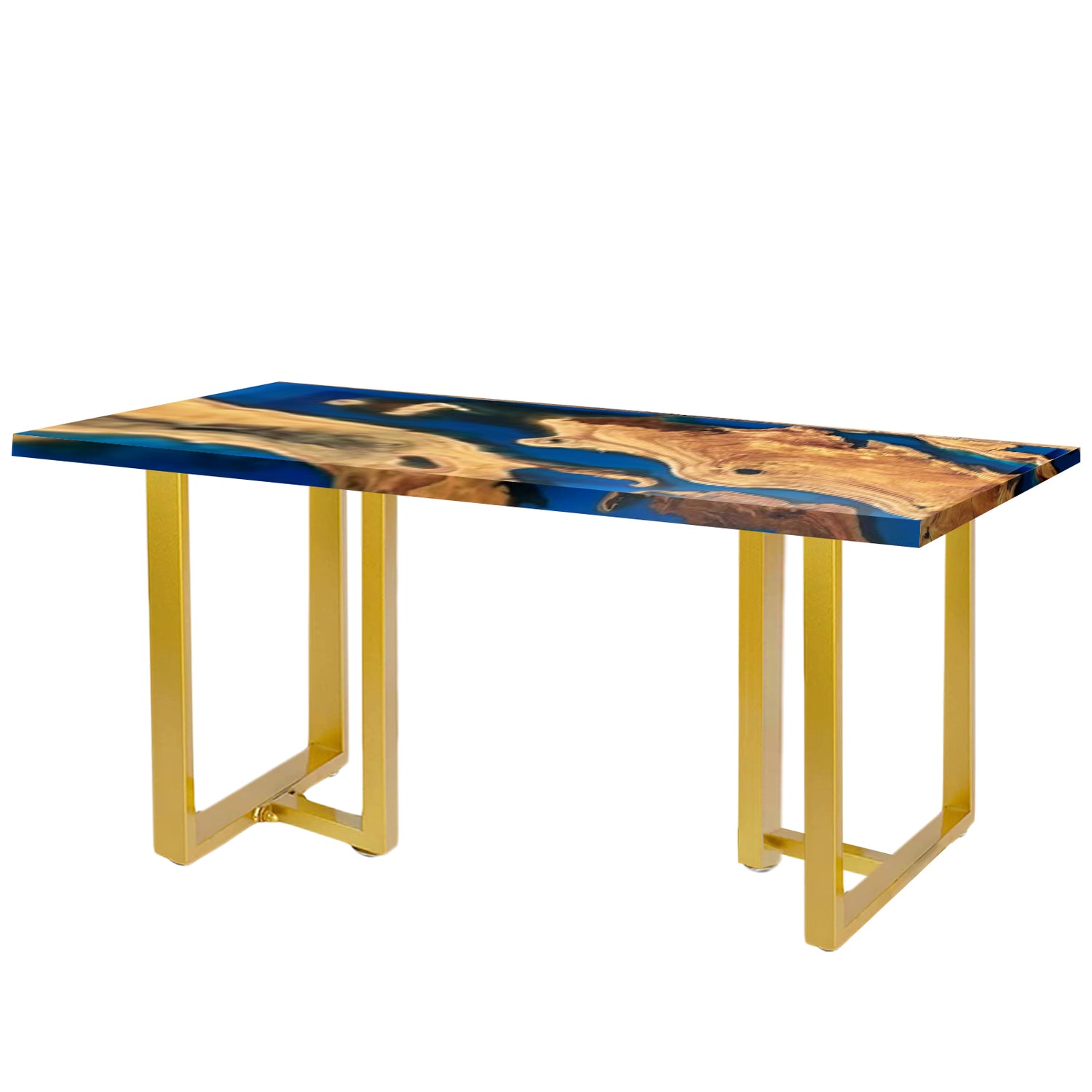 Golden Color Metal Table Legs T-shape