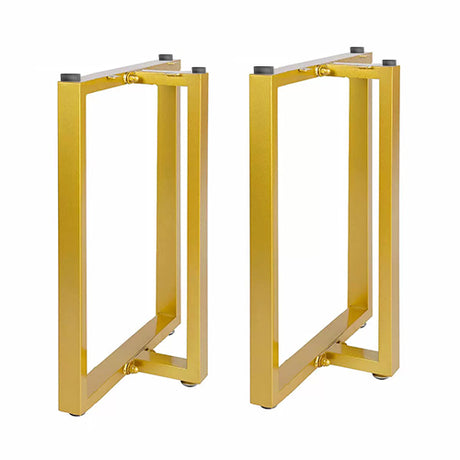 Golden Color Metal Table Legs T-shape