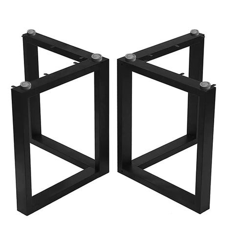 Metal Table Legs V-Shape One Pair 