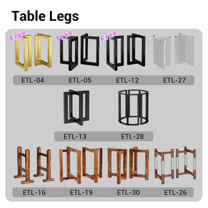 Elite Walnut Deep Green Ocean Epoxy Rectangular Dining Table ECT-262