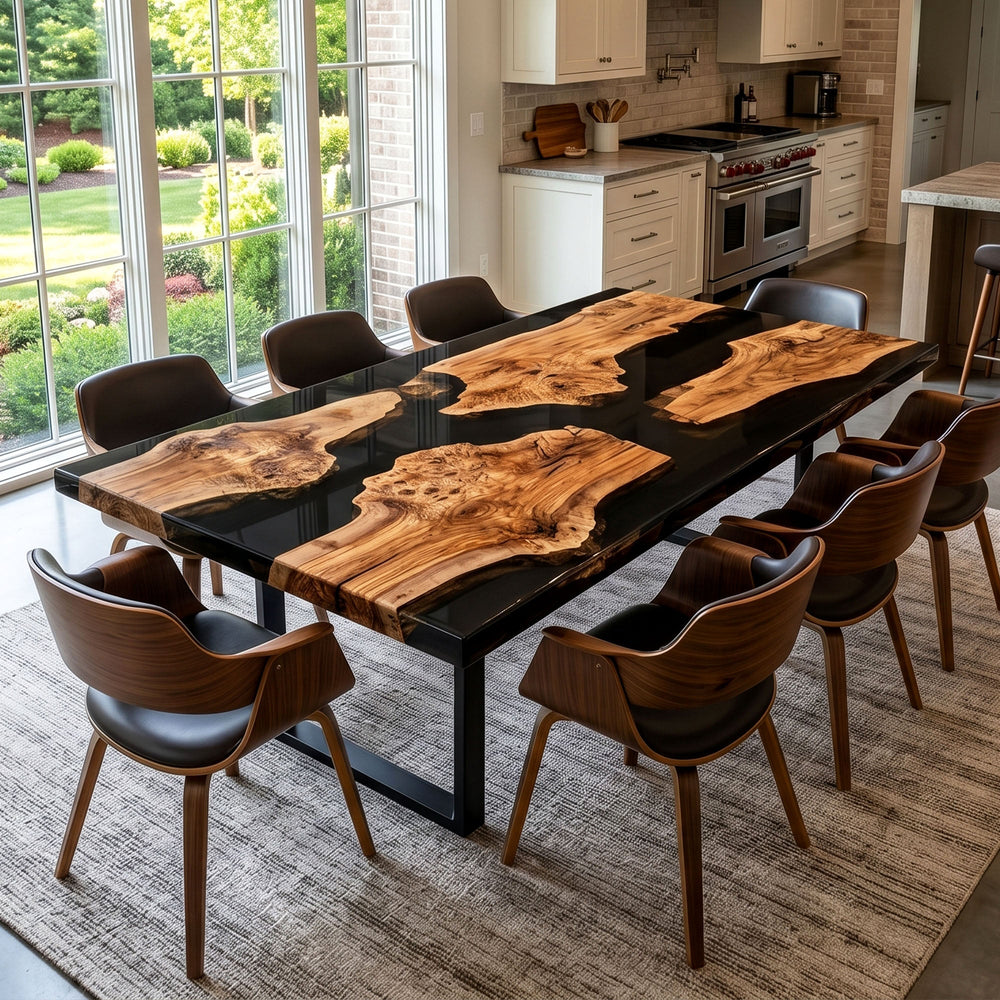 Custom Epoxy Resin Dining Tables – Elitecustomtable