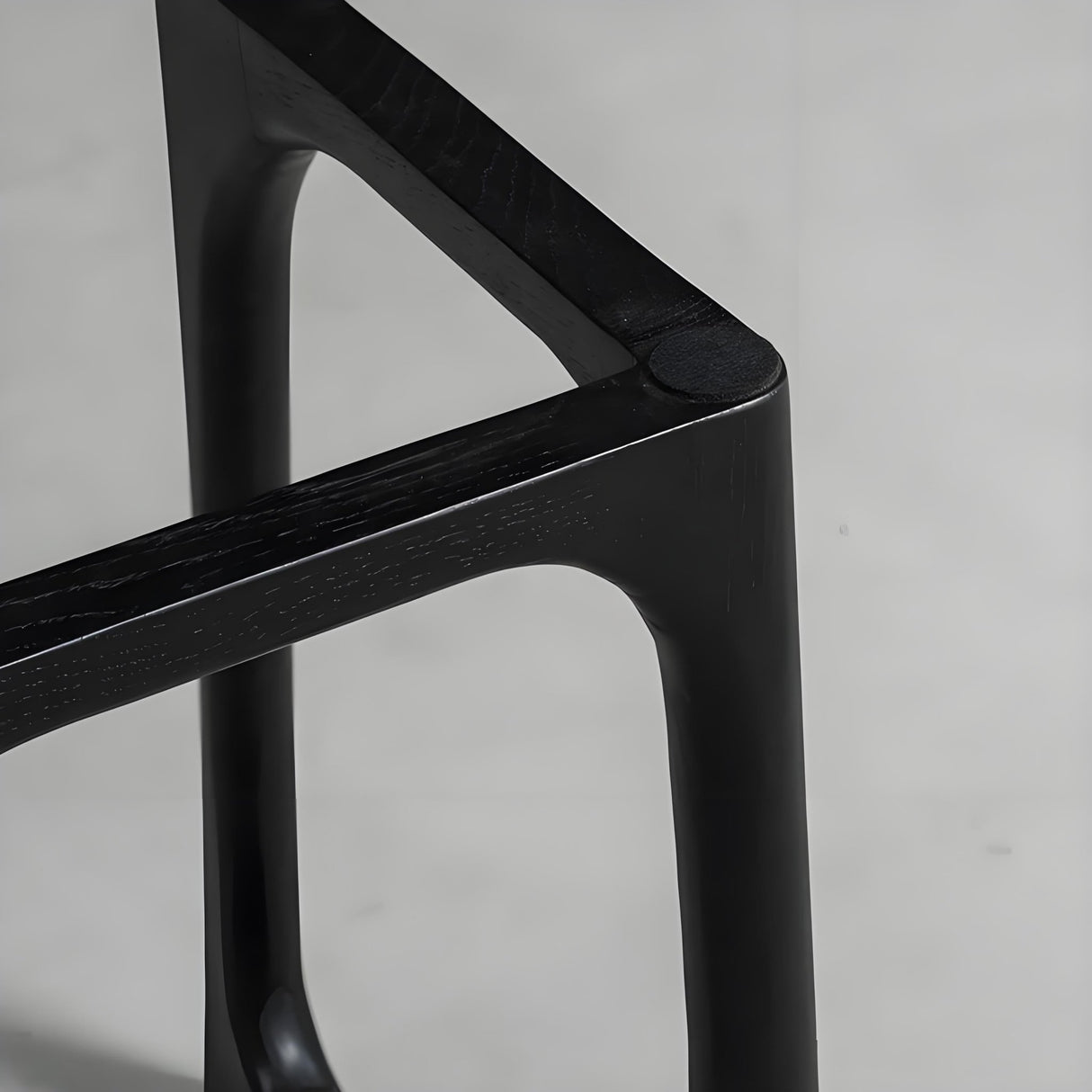Black Wood Table Legs Butterfly One - pair ETL - 17 - Elitecustomtable
