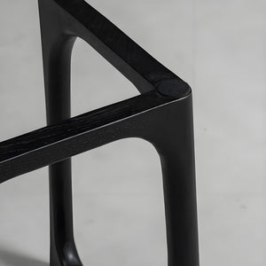 Black Wood Table Legs Butterfly One - pair ETL - 17 - Elitecustomtable