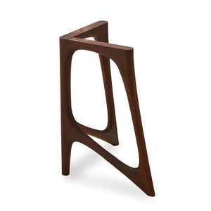 Brown Wood Table Legs Butterfly One - pair ETL - 18 - Elitecustomtable